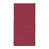 White on Burgundy Polka Dots Beach Bath Towel, Towel, $ 42.95, A Moment Of Now™